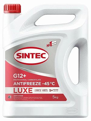 7  / Антифриз Sintec Luxe G12+ 5кг (red НОВЫЙ)