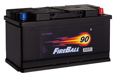 Автомобильный аккумулятор FIRE BALL 6СТ-90 (0) NR (арт. 590120020)