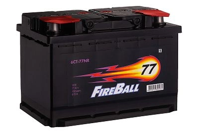 Автомобильный аккумулятор FIRE BALL 6СТ-77 (0) NR (арт. 577112020)