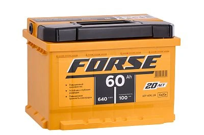 Автомобильный аккумулятор FORSE 6СТ-60 VL (1) LB (арт. 560109050)